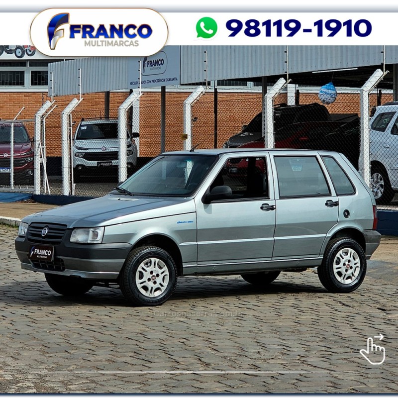 UNO 1.0 MPI MILLE FIRE ECONOMY 8V FLEX 4P MANUAL - 2013 - VACARIA