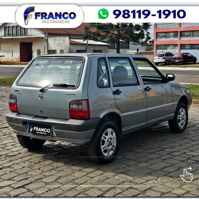 UNO 1.0 MPI MILLE FIRE ECONOMY 8V FLEX 4P MANUAL - 2013 - VACARIA
