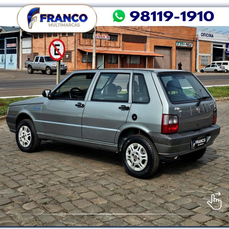 UNO 1.0 MPI MILLE FIRE ECONOMY 8V FLEX 4P MANUAL - 2013 - VACARIA