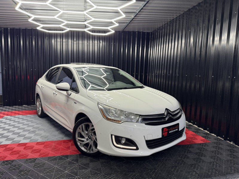 C4 LOUNGE 1.6 EXCLUSIVE 16V TURBO GASOLINA 4P AUTOMÁTICO - 2015 - CAXIAS DO SUL