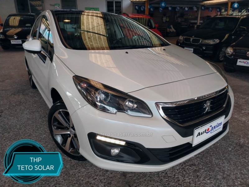 308 1.6 allure thp 16v gasolina 4p automatico 2017 caxias do sul
