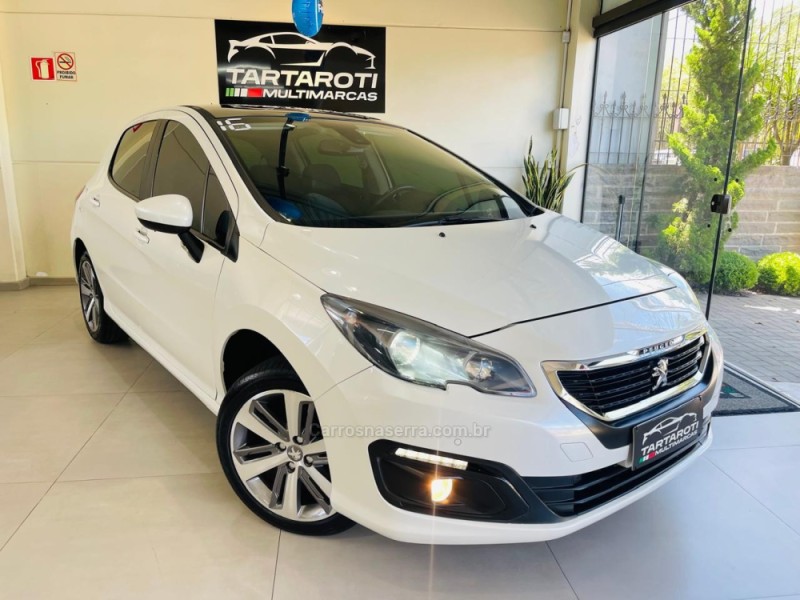 308 1.6 TURBO 16V GRIFFE THP 4P FLEX AUTOMÁTICO - 2016 - CAXIAS DO SUL