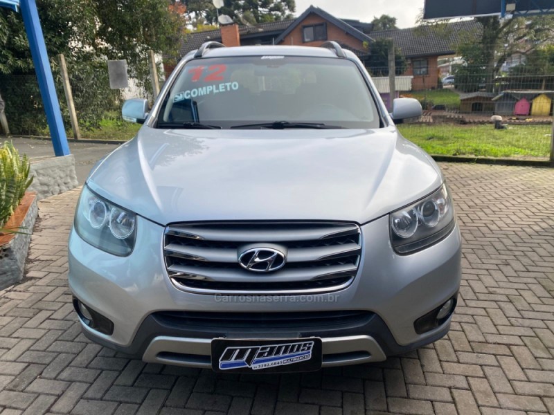 SANTA FÉ 2.4 MPI 2WD 16V GASOLINA 4P AUTOMÁTICO - 2012 - CANELA