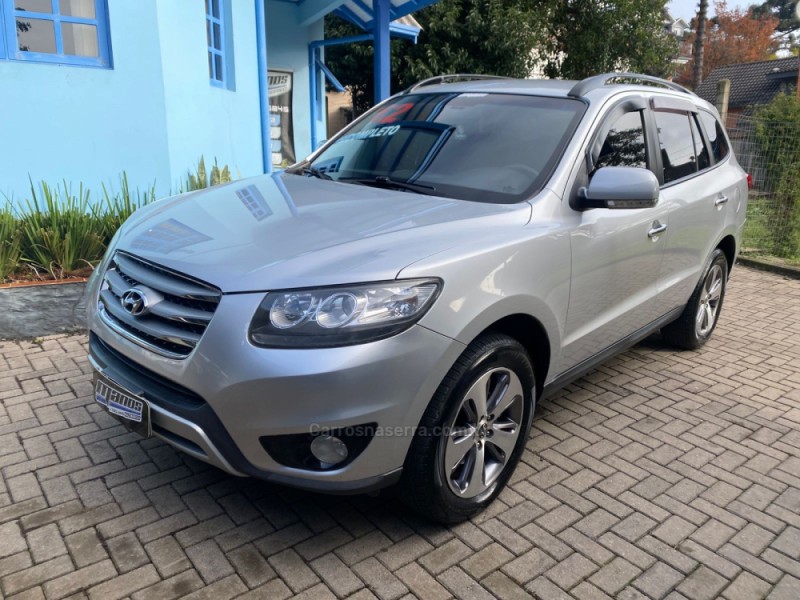 santa fe 2.4 mpi 2wd 16v gasolina 4p automatico 2012 canela