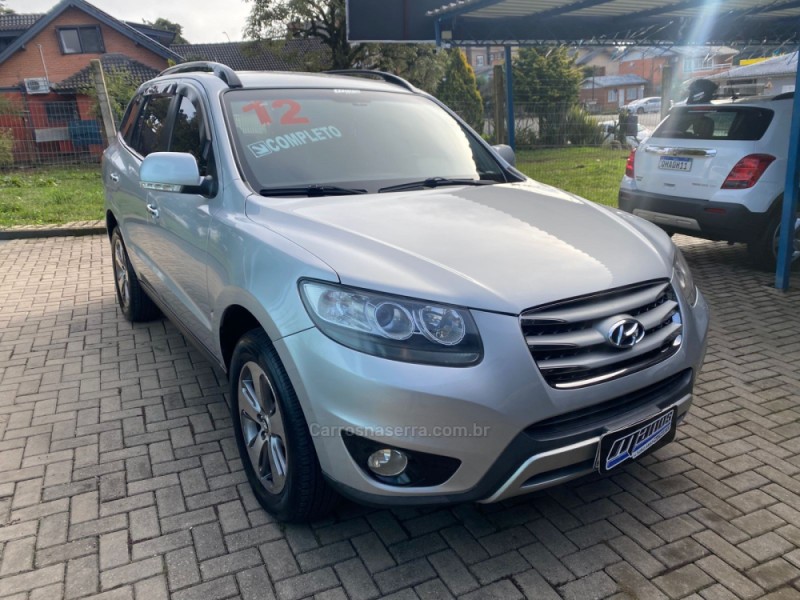 SANTA FÉ 2.4 MPI 2WD 16V GASOLINA 4P AUTOMÁTICO - 2012 - CANELA