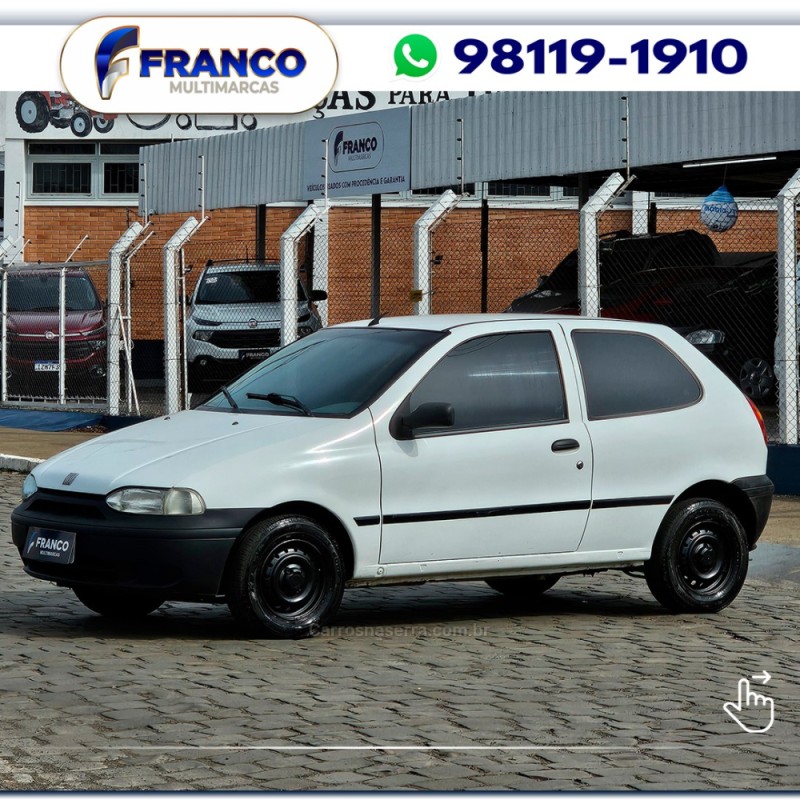 PALIO 1.0 MPI ED 8V GASOLINA 4P MANUAL - 1998 - VACARIA