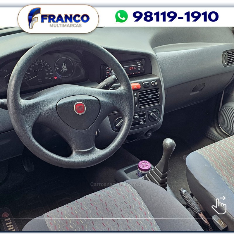 PALIO 1.0 MPI ED 8V GASOLINA 4P MANUAL - 1998 - VACARIA