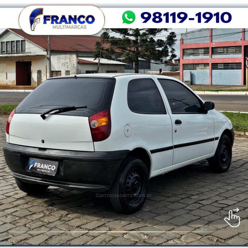 PALIO 1.0 MPI ED 8V GASOLINA 4P MANUAL - 1998 - VACARIA