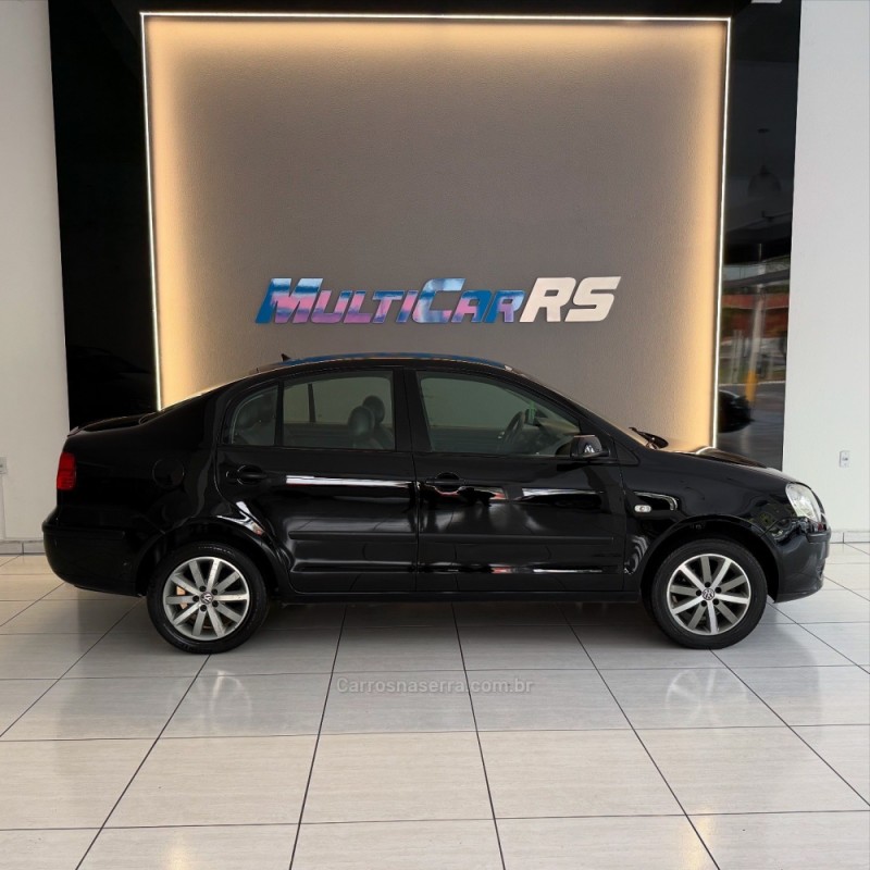 POLO SEDAN 1.6 MI 8V FLEX 4P MANUAL - 2008 - ESTâNCIA VELHA