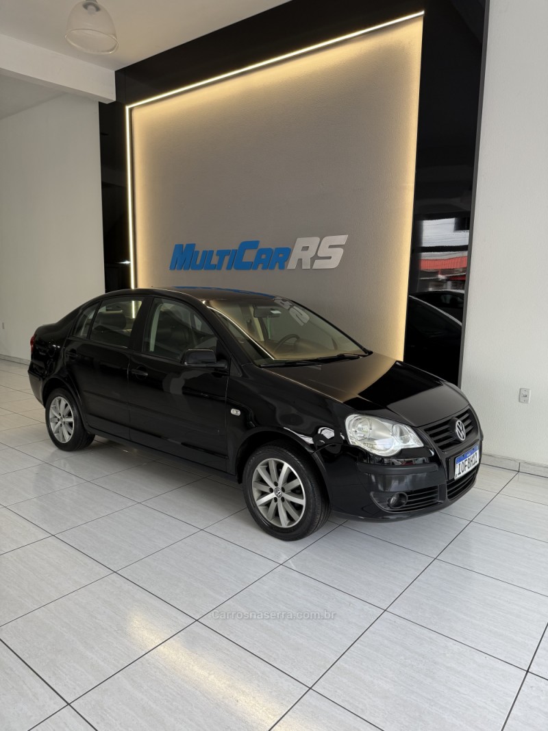 POLO SEDAN 1.6 MI 8V FLEX 4P MANUAL - 2008 - ESTâNCIA VELHA
