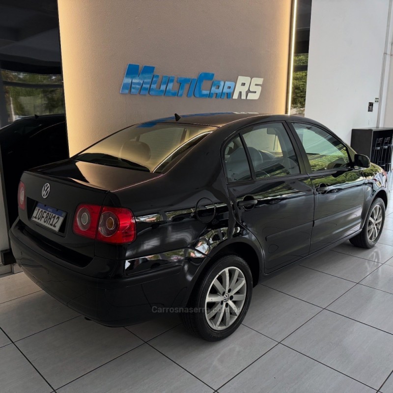 POLO SEDAN 1.6 MI 8V FLEX 4P MANUAL - 2008 - ESTâNCIA VELHA