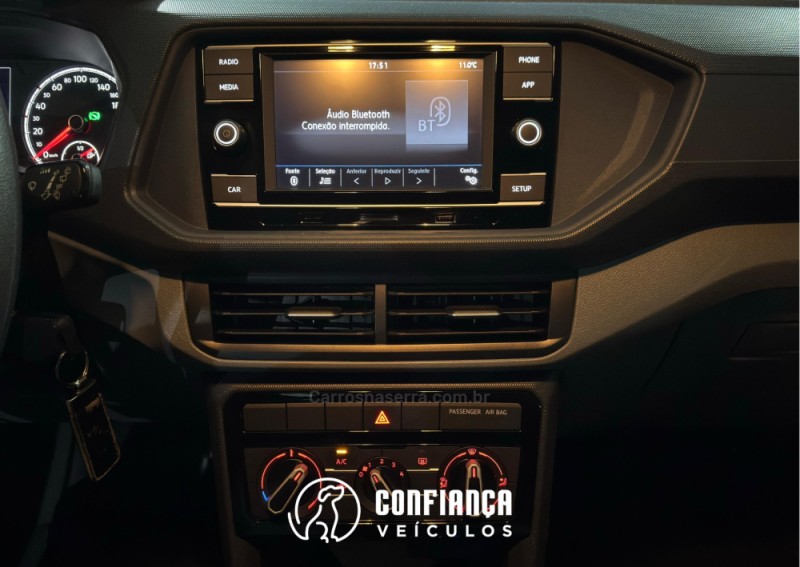 T-CROSS 1.0 TSI 200 SENSE AUTOMÁTICO - 2021 - BENTO GONçALVES