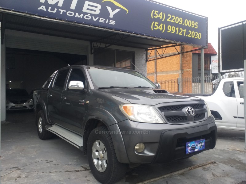 HILUX 3.0 SRV 4X4 CD 16V TURBO INTERCOOLER DIESEL 4P AUTOMÁTICO - 2008 - CAXIAS DO SUL
