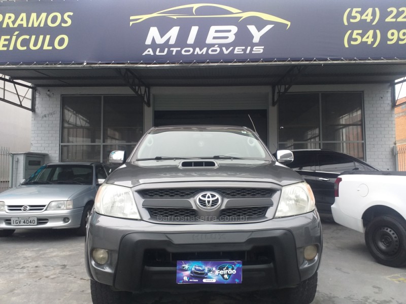 HILUX 3.0 SRV 4X4 CD 16V TURBO INTERCOOLER DIESEL 4P AUTOMÁTICO - 2008 - CAXIAS DO SUL