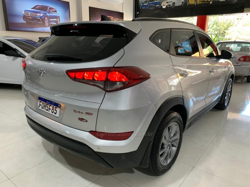 TUCSON 1.6 GLS TURBO GASOLINA 4P AUTOMÁTICO - 2018 - NOVO HAMBURGO