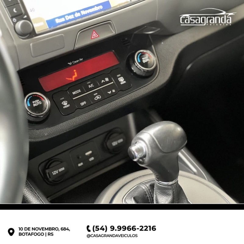 SPORTAGE 2.0 LX 4X2 16V FLEX 4P AUTOMÁTICO - 2016 - BENTO GONçALVES