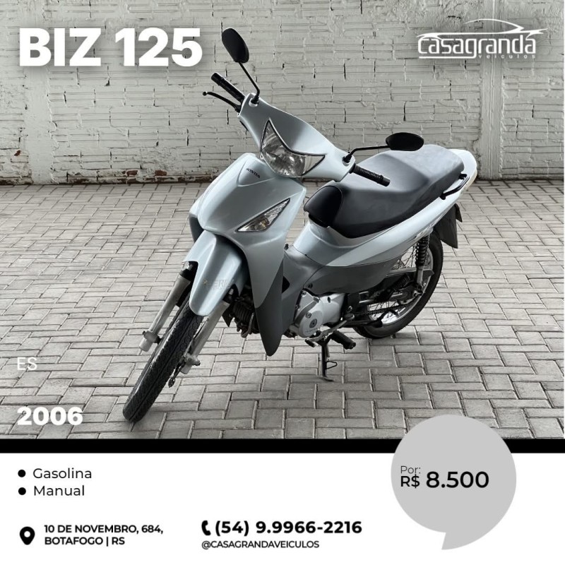 biz 125 es 2006 bento goncalves