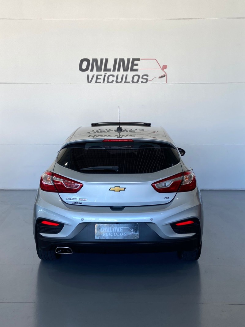 CRUZE 1.4 TURBO LTZ II SPORT HATCH 16V FLEX 4P AUTOMÁTICO - 2018 - FARROUPILHA