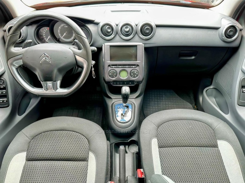 C3 1.6 EXCLUSIVE 16V FLEX 4P AUTOMÁTICO - 2017 - TRêS COROAS