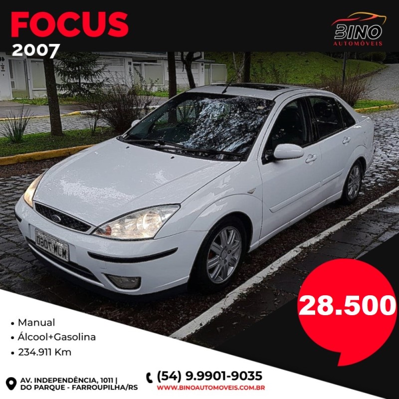 focus 2.0 ghia 16v flex 4p manual 2007 farroupilha