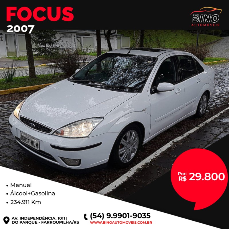 FOCUS 2.0 GHIA 16V FLEX 4P MANUAL