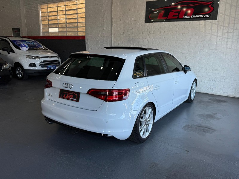 A3 1.8 TFSI SPORTBACK 16V GASOLINA 4P AUTOMÁTICO - 2015 - CAXIAS DO SUL