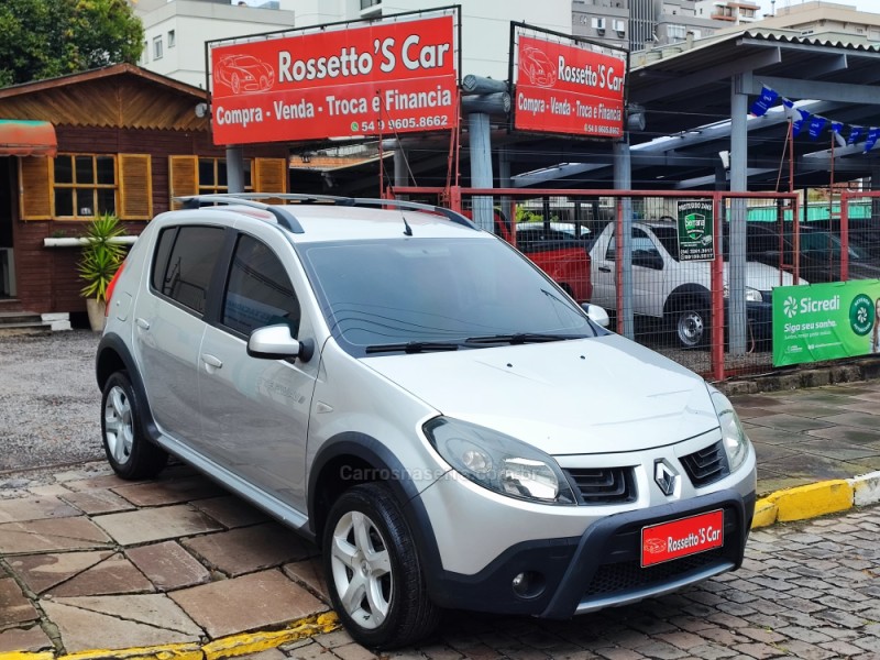 sandero 1.6 stepway 16v flex 4p manual 2011 farroupilha