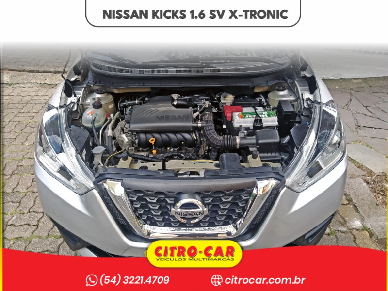 KICKS 1.6 16V FLEX SV 4P XTRONIC - 2018 - CAXIAS DO SUL