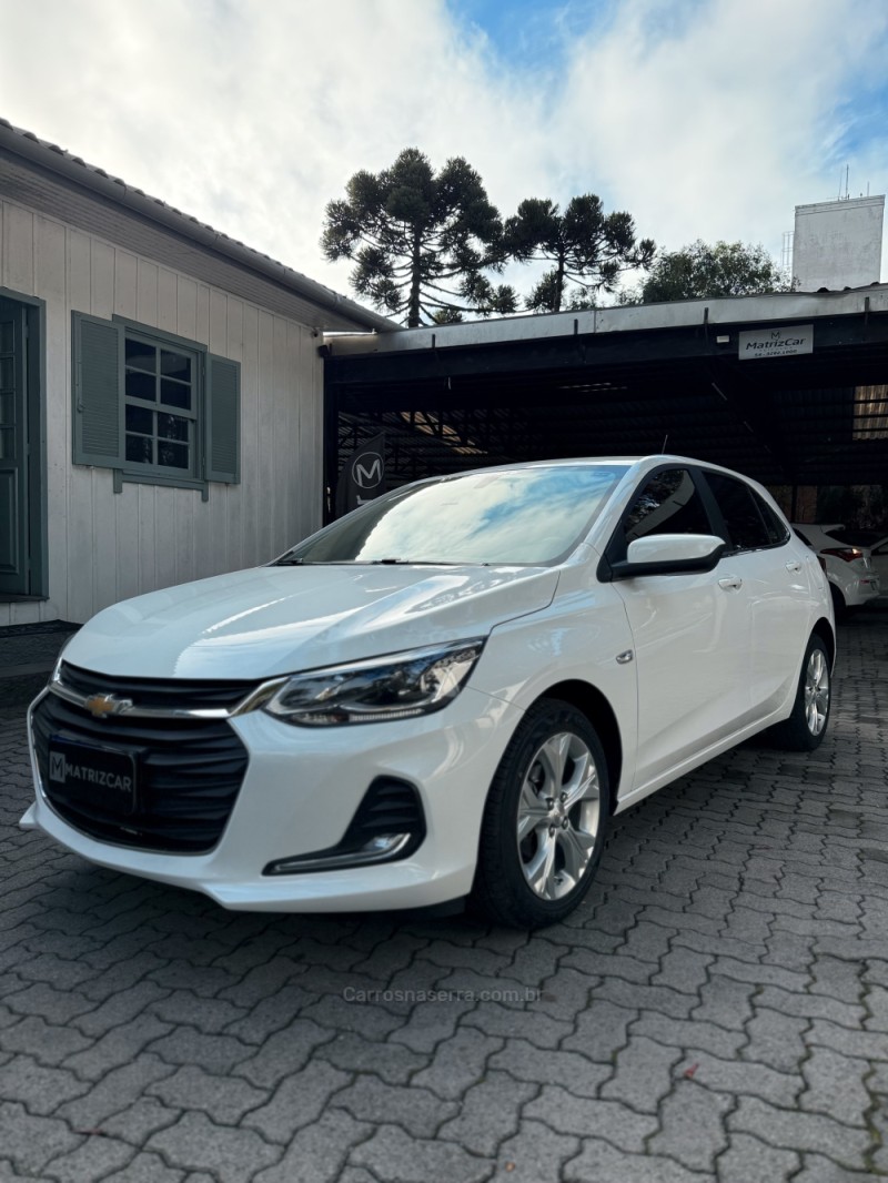 ONIX 1.0 PREMIER 12V TURBO FLEX 4P AUTOMÁTICO - 2021 - CANELA