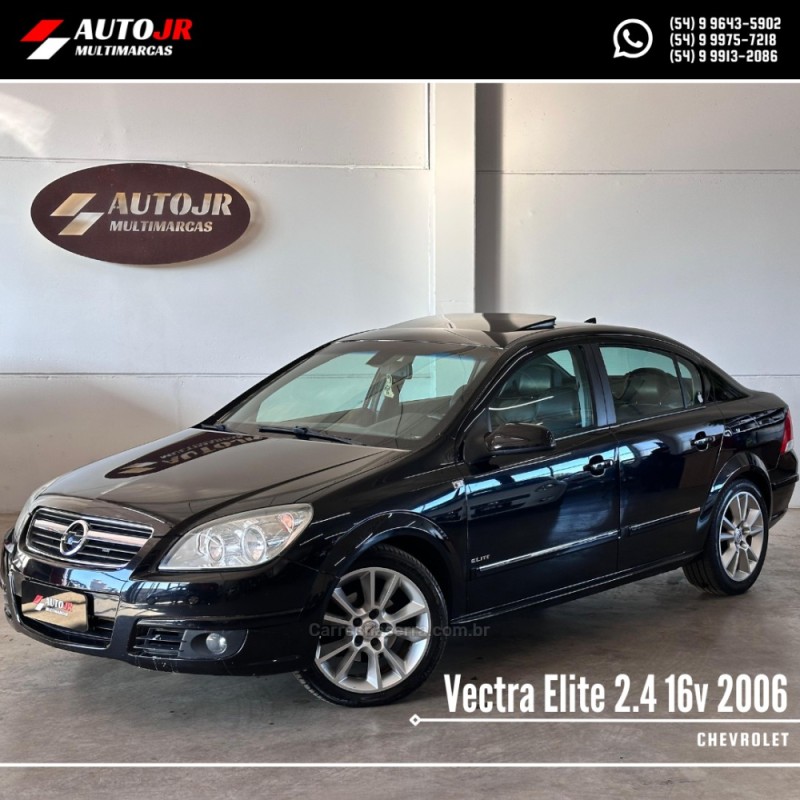 VECTRA 2.4 MPFI ELITE 16V FLEX 4P AUTOMÁTICO - 2006 - VACARIA