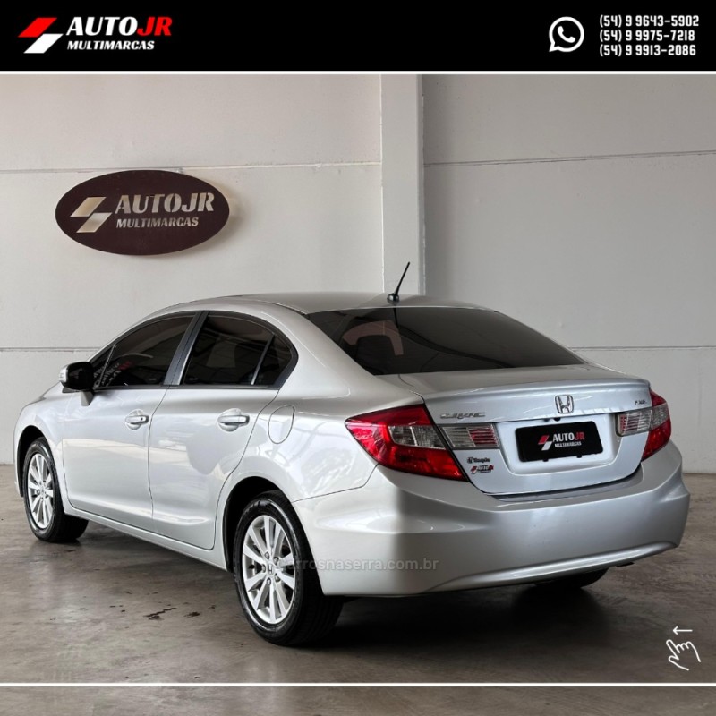 CIVIC 1.8 LX 16V GASOLINA 4P MANUAL - 2012 - VACARIA