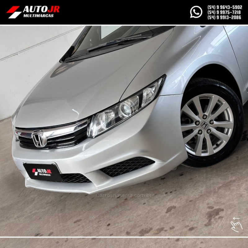 CIVIC 1.8 LX 16V GASOLINA 4P MANUAL - 2012 - VACARIA