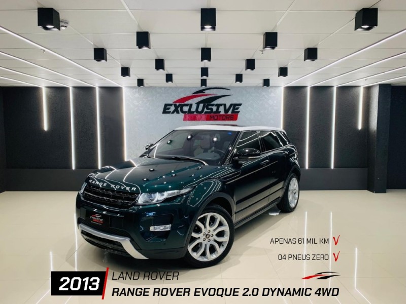 RANGE ROVER EVOQUE 2.0 DYNAMIC 4WD 16V GASOLINA 4P AUTOMÁTICO - 2013 - CAXIAS DO SUL
