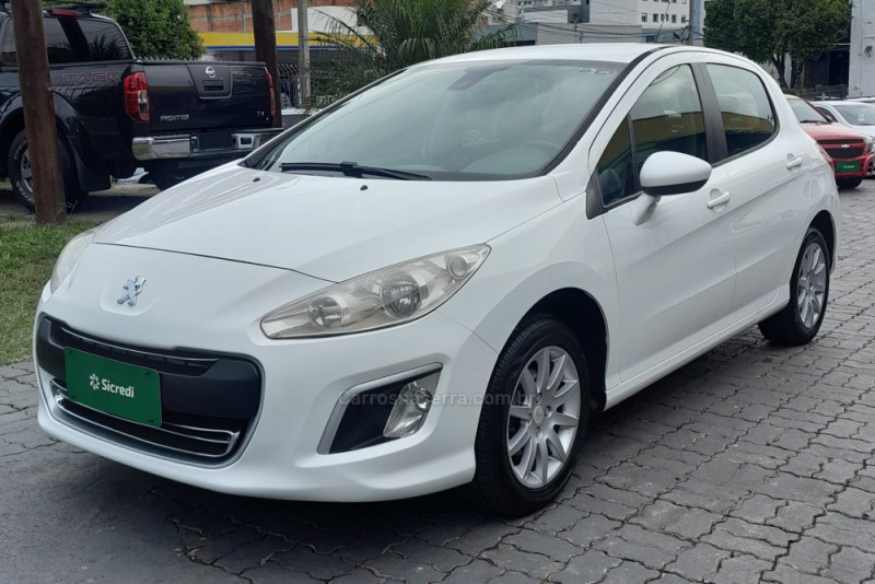 308 1.6 allure 16v flex 4p manual 2013 caxias do sul