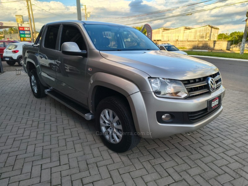 AMAROK 2.0 TRENDLINE 4X4 CD 16V TURBO INTERCOOLER DIESEL 4P AUTOMÁTICO - 2016 - NOVO HAMBURGO