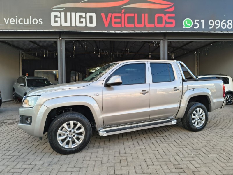 AMAROK 2.0 TRENDLINE 4X4 CD 16V TURBO INTERCOOLER DIESEL 4P AUTOMÁTICO - 2016 - NOVO HAMBURGO