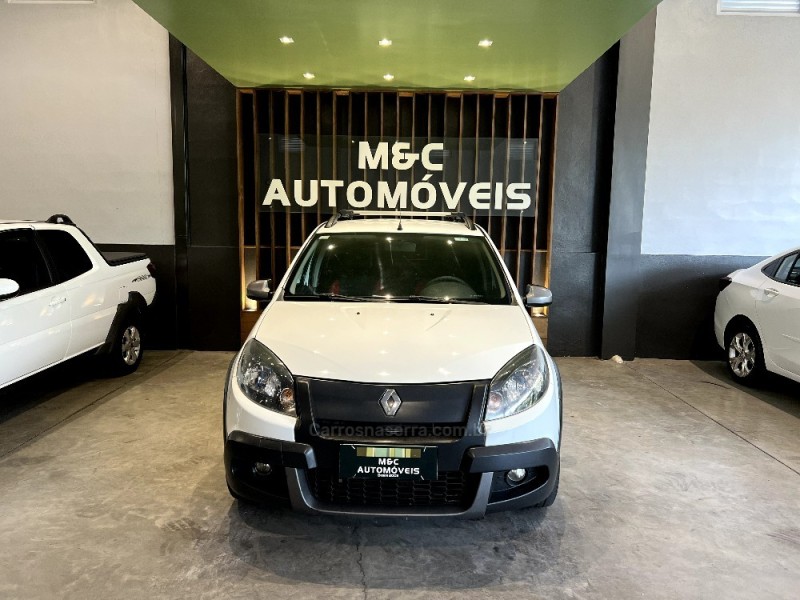 SANDERO 1.6 SL STEPWAY RIP CURL 16V FLEX 4P MANUAL - 2012 - CAXIAS DO SUL