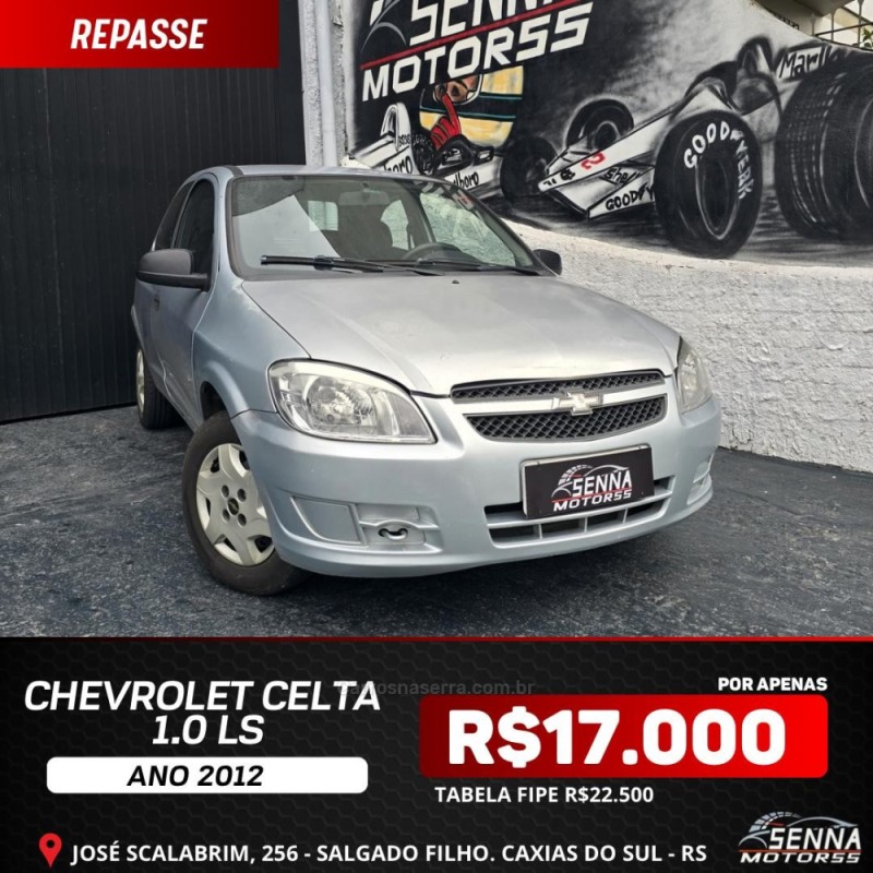 celta 1.0 mpfi ls 8v flex 2p manual 2012 caxias do sul