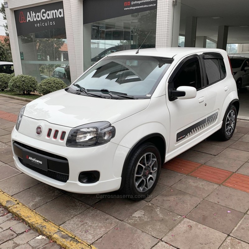 uno 1.4 sporting 8v flex 4p automatico 2013 flores da cunha