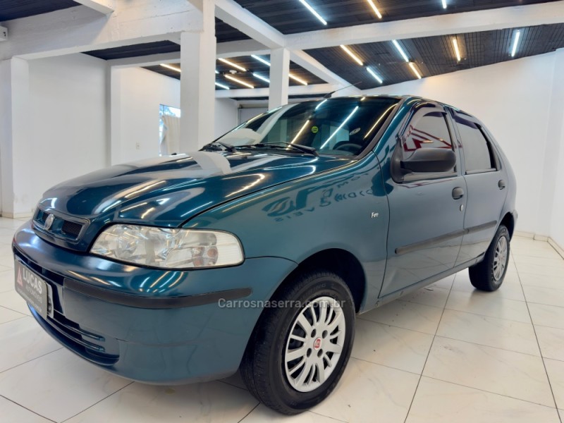 PALIO 1.0 MPI FIRE EX 8V GASOLINA 4P MANUAL - 2002 - BOM RETIRO DO SUL