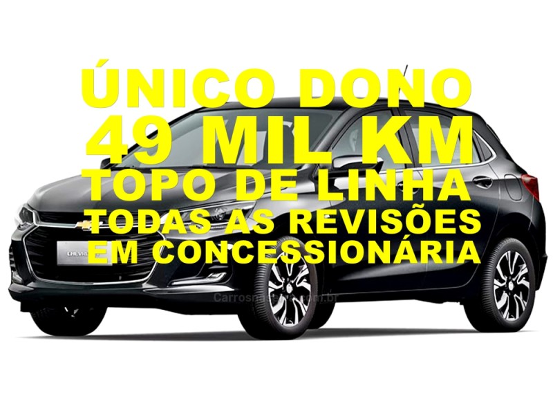 ONIX 1.0 PREMIER II 12V TURBO FLEX 4P AUTOMÁTICO - 2020 - NOVO HAMBURGO