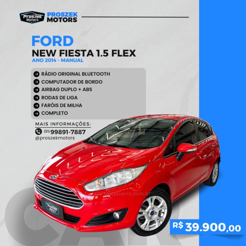 FIESTA 1.5 SE HATCH 16V FLEX 4P MANUAL