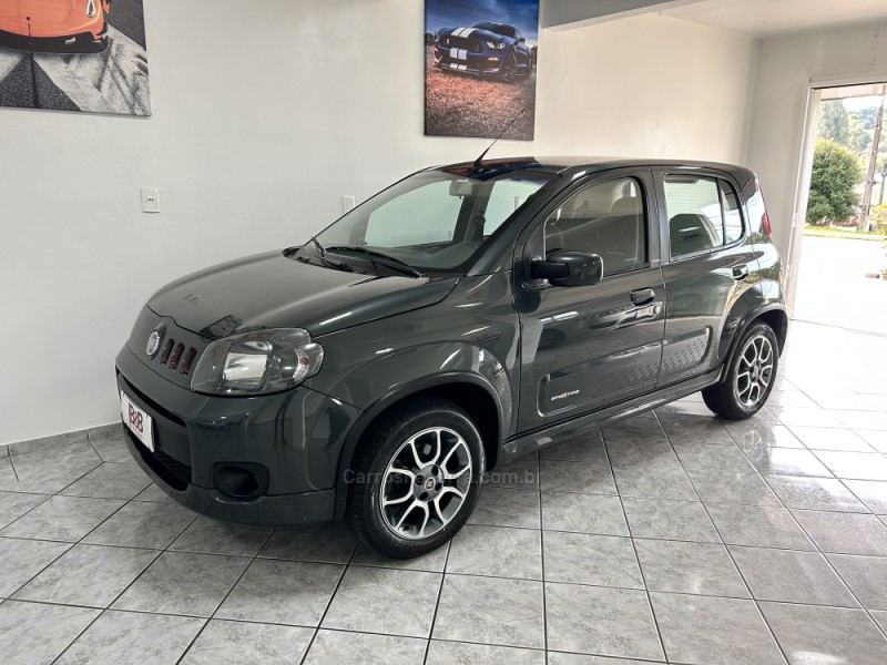 uno 1.4 evo sporting 8v flex 4p manual 2013 nova prata