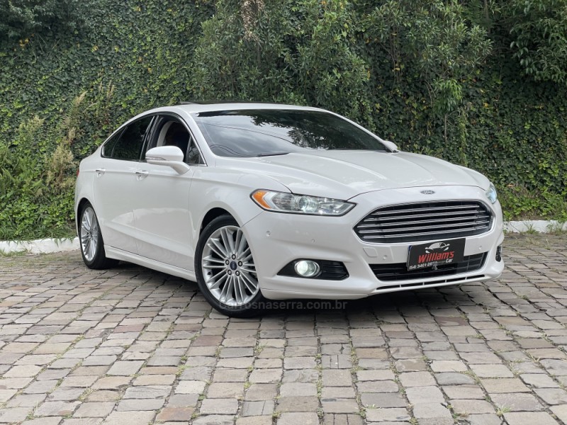 FUSION 2.0 TITANIUM PLUS AWD 16V GASOLINA 4P AUTOMÁTICO - 2014 - FARROUPILHA