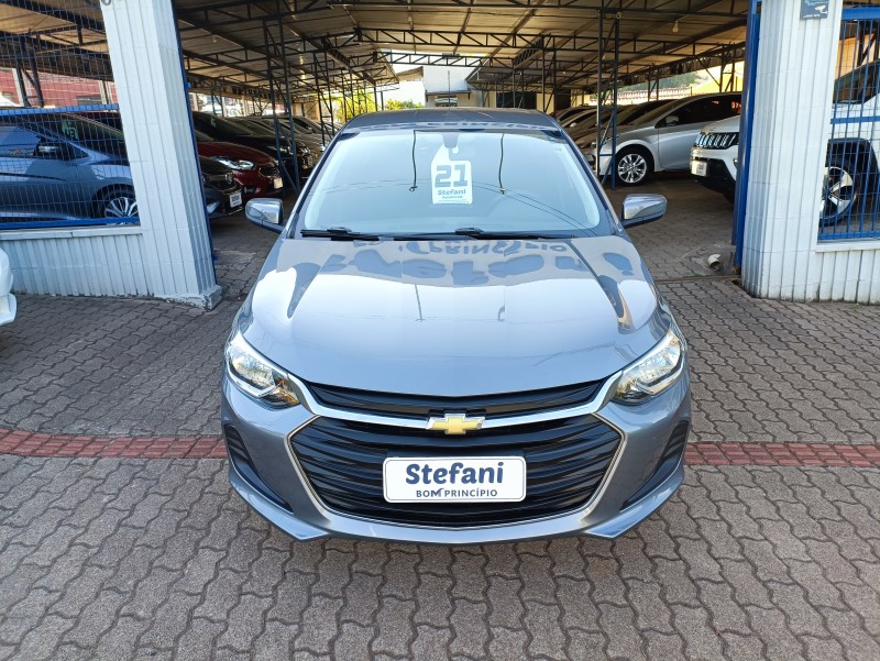 ONIX 1.0 LT 12V TURBO FLEX 4P AUTOMÁTICO - 2021 - BOM PRINCíPIO
