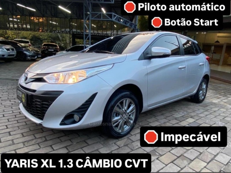 yaris 1.3 16v flex xl multidrive16 2020 dois irmaos