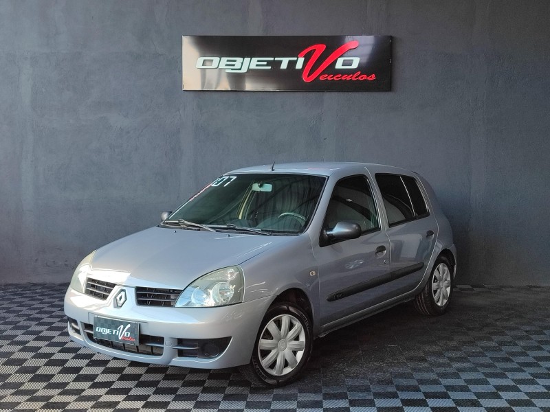 CLIO 1.0 AUTHENTIQUE 16V FLEX 4P MANUAL - 2007 - CAXIAS DO SUL