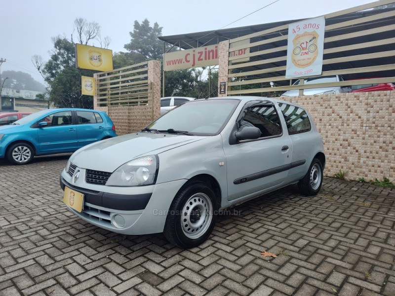 clio 1.0 authentique 8v gasolina 2p manual 2004 canela