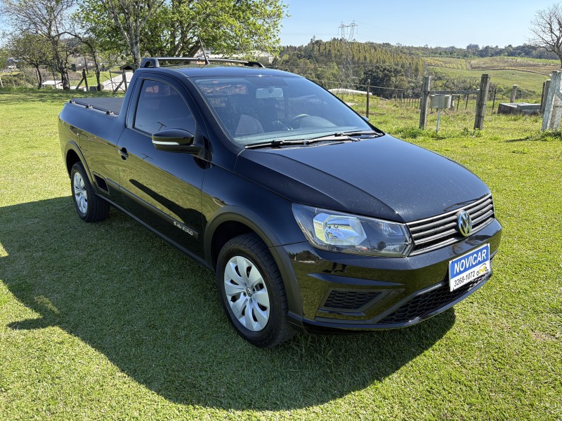 saveiro 1.6 mi trendline cs 8v flex 2p manual 2018 farroupilha