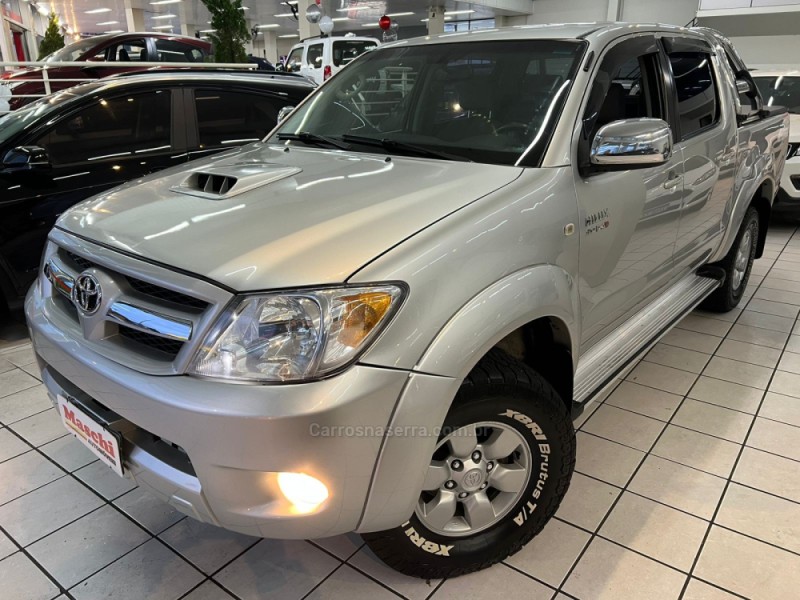 hilux 3.0 srv 4x4 cd 16v turbo intercooler diesel 4p manual 2008 caxias do sul